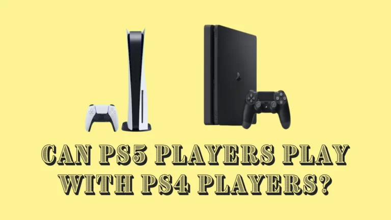 Can PS5 players play with PS4 players?